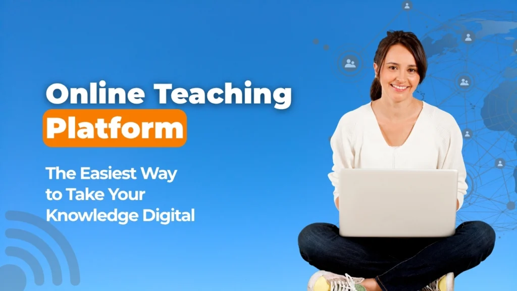 Vedubox online teaching platform dashboard showing live class and student management features.